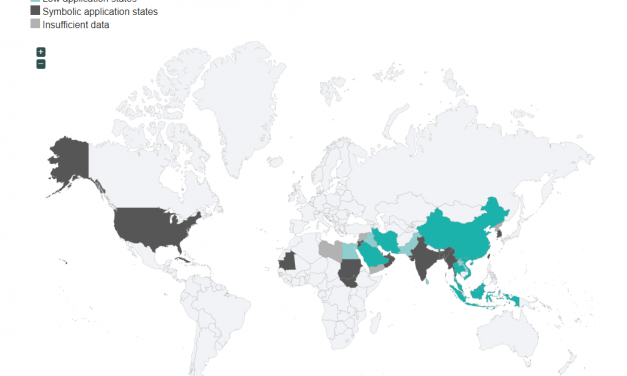 Un mapa interactivo permite ver la situación de la pena de muerte por delitos de drogas