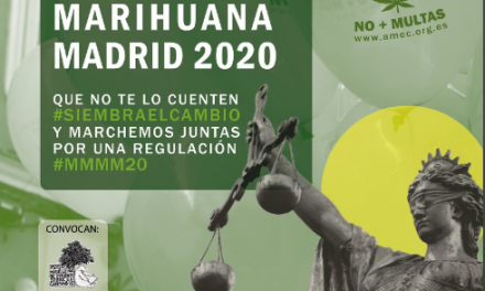 El próximo 9 de mayo tendrá lugar la Marcha Mundial de la Marihuana de Madrid