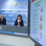 La consejera de Salud, Nekane Murga presenta el decreto que regula la señalizacino de bebidas y tabaco.