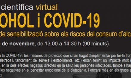 Sesión “ALCOHOL y COVID-19” para celebrar Semana de sensibilización sobre los riesgos del consumo del alcohol