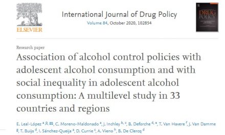 Las medidas de control reducen el consumo de alcohol en adolescentes