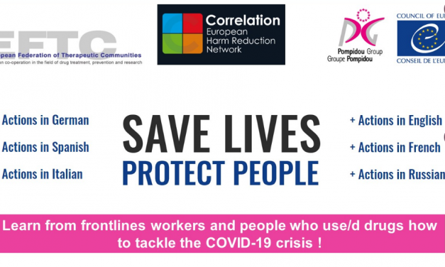 Se crea una plataforma online para compartir buenas prácticas en reducción de daños en tiempos de COVID-19