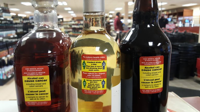 Un experimento canadiense sobre el etiquetado de alcohol finaliza antes de tiempo