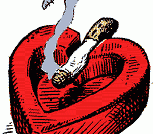 Una mínima exposición al humo del tabaco también perjudica al corazón