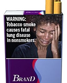 EEUU endurece los mensajes en las cajetillas de tabaco