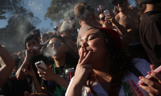 El consumo de marihuana aumenta en EE UU