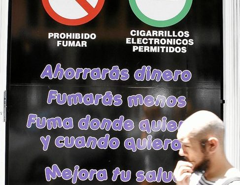 ‘Sustancias del e-cigarro son cancerígenas en animales’