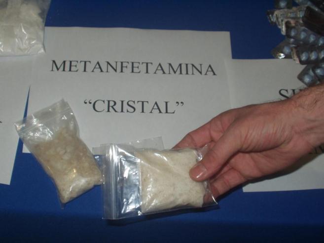 El ‘crystal meth’ cruza el charco