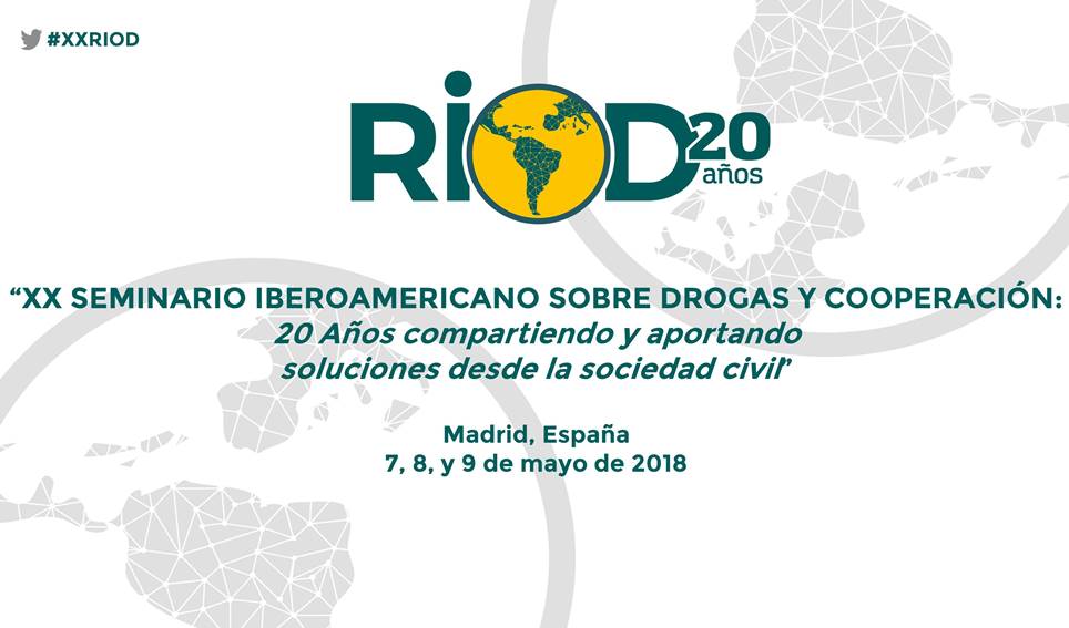 Se presenta el próximo XX Seminario sobre Drogas y Cooperación de la RIOD