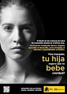 España: El Ministerio de Sanidad, Servicios Sociales e Igualdad lanza la campaña “Menores sin alcohol”