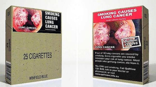 Australia, primer país del mundo en imponer las cajetillas de tabaco genéricas