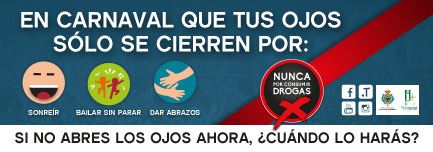 Tenerife (España): Santa Cruz lanza una campaña para prevenir el consumo de drogas en el Carnaval