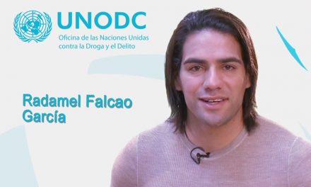 Radamel Falcao nuevo embajador de Buena voluntad de UNODC