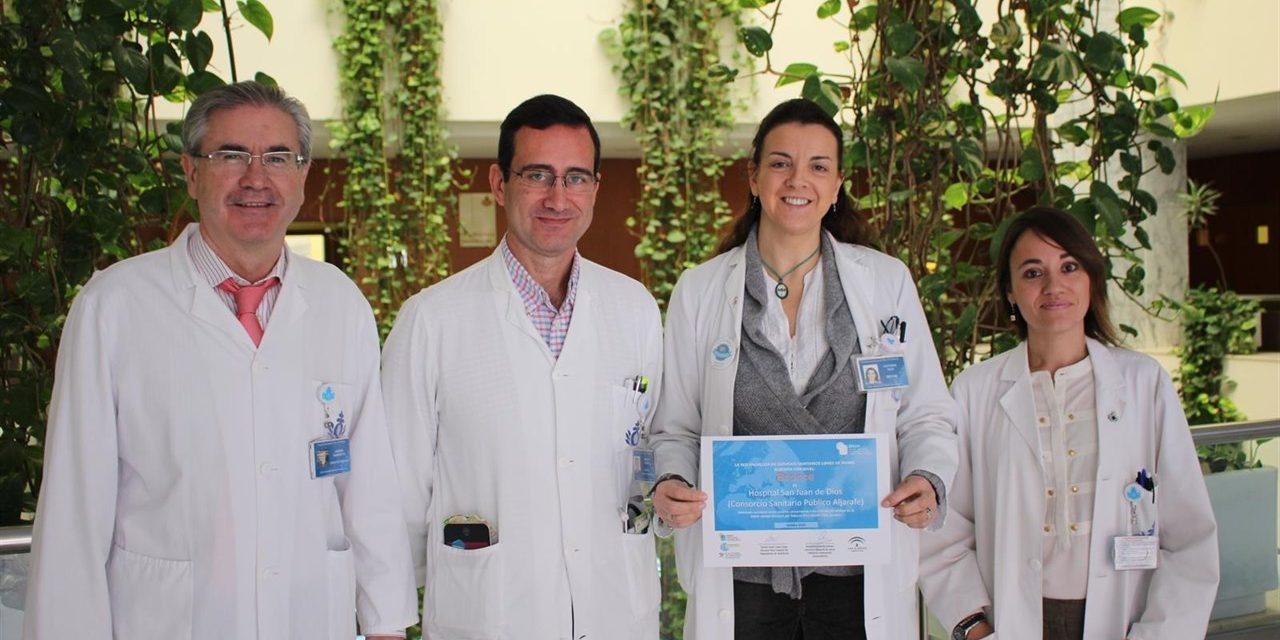 Sevilla (España): El Hospital San Juan de Dios del Aljarafe obtiene un certificado por su estrategia contra el tabaquismo