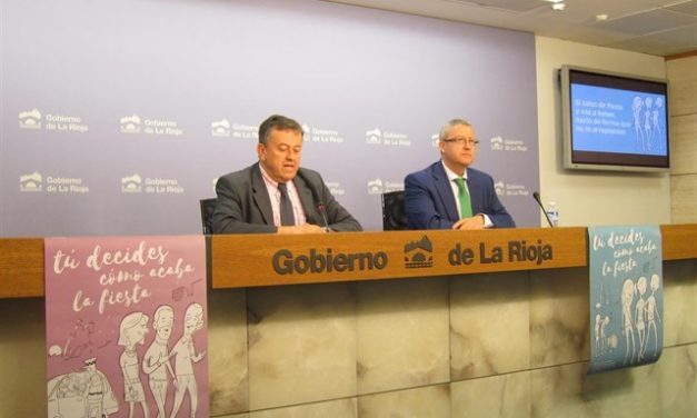 La Rioja: Salud pone en marcha la campaña «Tú decides cómo acaba la fiesta» para prevenir el consumo abusivo de alcohol