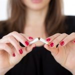 tabaco cigarrillo partido