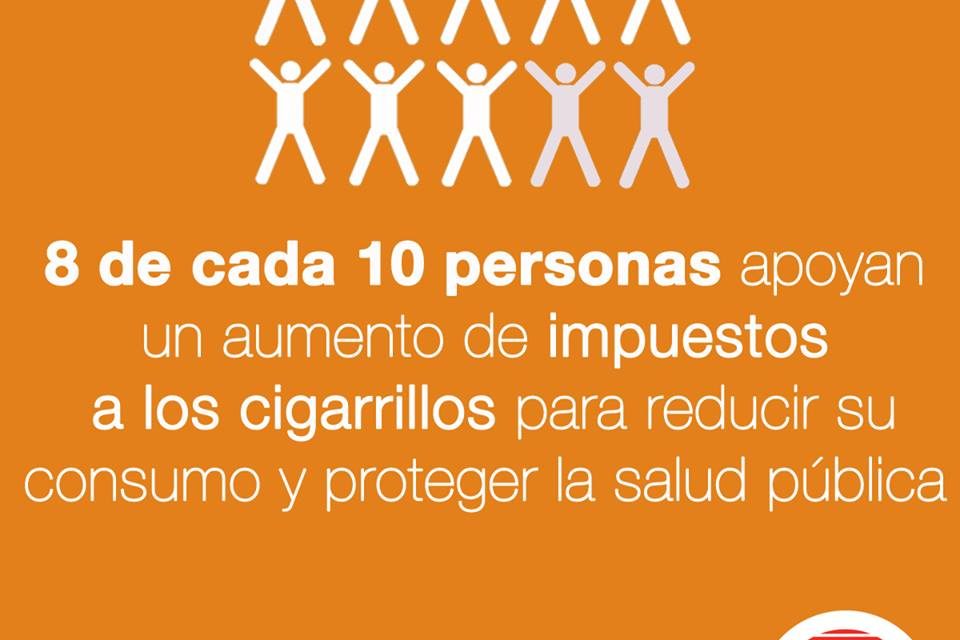 Argentina: 8 de cada 10 personas apoyan un aumento de impuestos a los cigarrillos para reducir su consumo