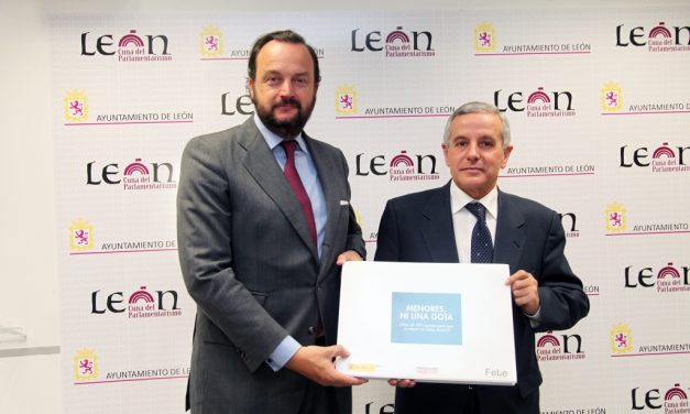 El Ayuntamiento de León se adhiere a la campaña ‘Menores: ni una gota’ promovida por Febe y el Ministerio de Sanidad