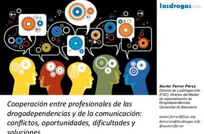 Ponencia presentada por el Dr. Xavier Ferrer en las XLIII Jornadas Nacionales de Socidrogalcohol