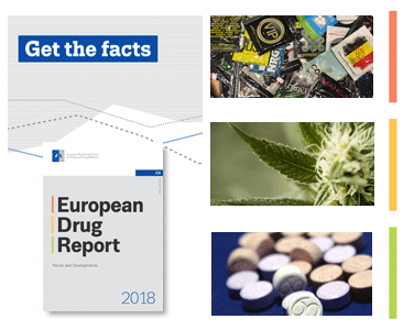 Se publica el Informe Europeo sobre Drogas 2018 de la EMCDDA: la reaparición de la cocaína en un mercado de drogas dinámico