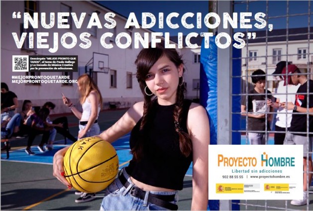 “Mejor pronto que tarde”, la nueva campaña de Proyecto Hombre para adolescentes