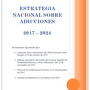 Estrategia nacional sobre adicciones 2017-2024