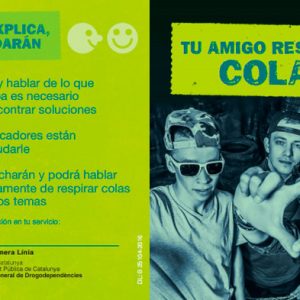Folleto: Tu amigo respira cola