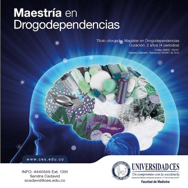 Maestría en Drogodependencias - SNIES 105167