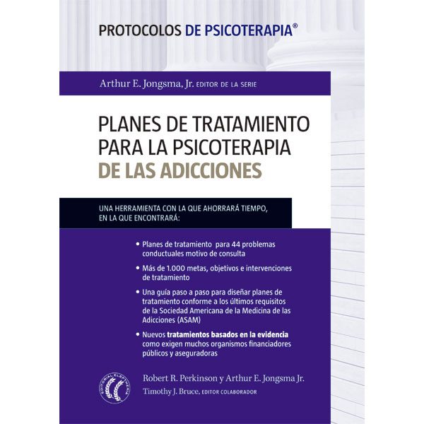 Planes de tratamiento para psicoterapia de las adicciones