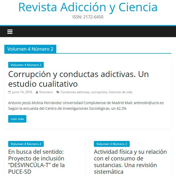 Revista Adicción y Ciencia
