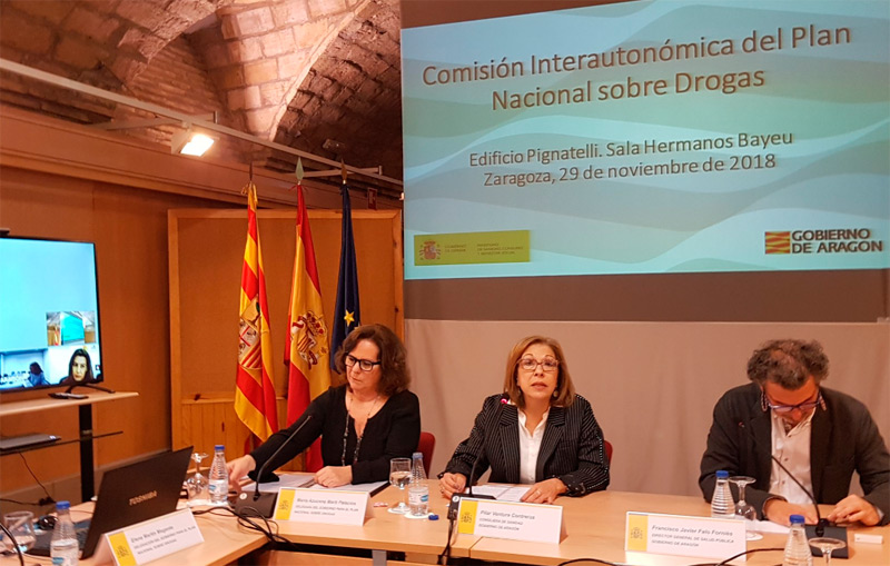La Comisión Interautonómica de Drogas trata sobre los adictos añosos y el síndrome del alcohólico fetal