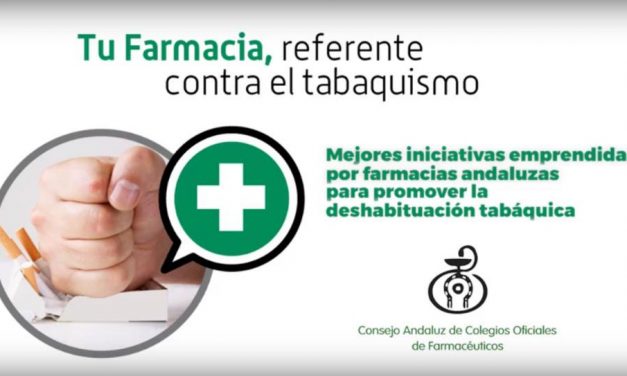El Consejo Andaluz de Colegios Oficiales de Farmacéuticos reconoce la mejor iniciativa contra el tabaquismo de las farmacias de Andalucía
