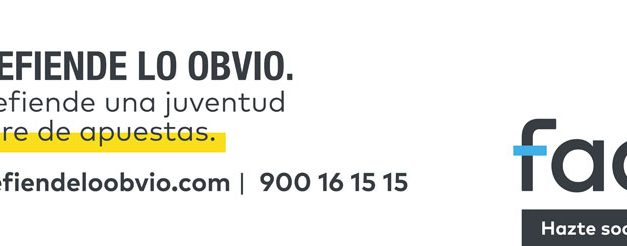 La FAD denuncia que casi el 20% de los jóvenes españoles de 14 años han apostado dinero alguna vez en un local