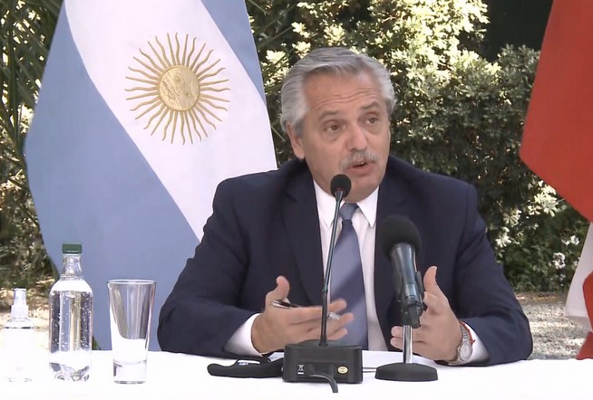 Alberto Fernández, presidente de Argentina, sobre la legalización de la marihuana: «Es un debate que en algún momento va a haber que dar”