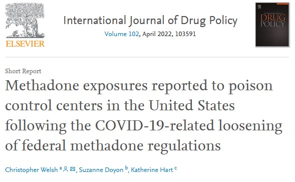 Análisis del impacto de la flexibilidad de la dispensación de metadona en EEUU durante la pandemia.