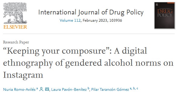 «Manteniendo la compostura»: Una etnografía digital de la representación del alcohol en Instagram según el género