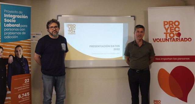 La cocaína en hombres y el alcohol en mujeres, principales adicciones atendidas por Proyecto Hombre en Jaén en 2022