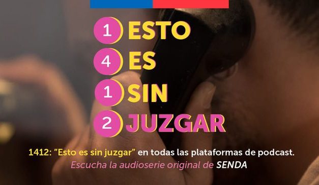 ‘1412: Esto Es Sin Juzgar’, campaña para el acceso a información y tratamiento de consumos problemáticos en Chile