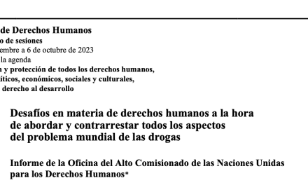 La “guerra contra las drogas” y las vulneraciones a los derechos humanos