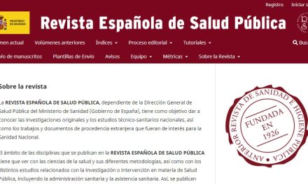 La Revista Española de Salud Pública lanza su nueva web y adopta la plataforma Open Journal Systems (OJS)