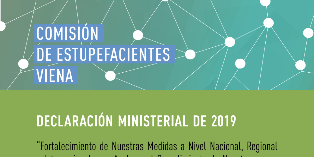 Inicia la 67ª sesión de la Comisión de Estupefacientes en Viena