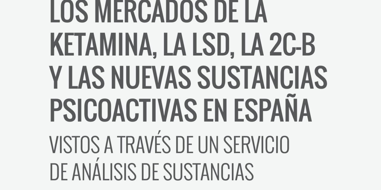 Los mercados de la ketamina, la LSD, la 2C-B y las nuevas sustancias psicoactivas en España
