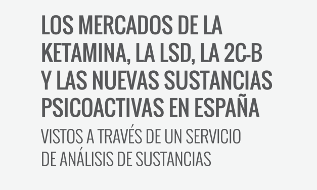 Los mercados de la ketamina, la LSD, la 2C-B y las nuevas sustancias psicoactivas en España