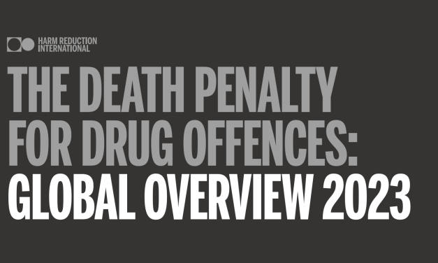 La pena de muerte por delitos relacionados con drogas: Visión global 2023