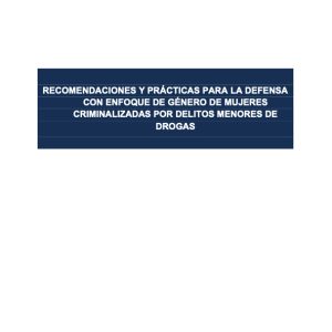 Informe Copolad defensa enfoque de género